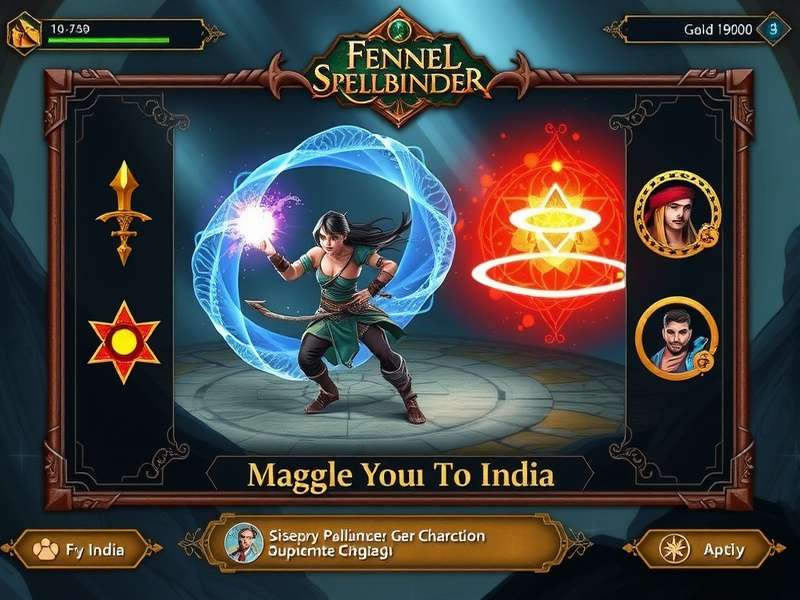 Fennel Spellbinder S Legacy gameplay screenshot showing magical combat
